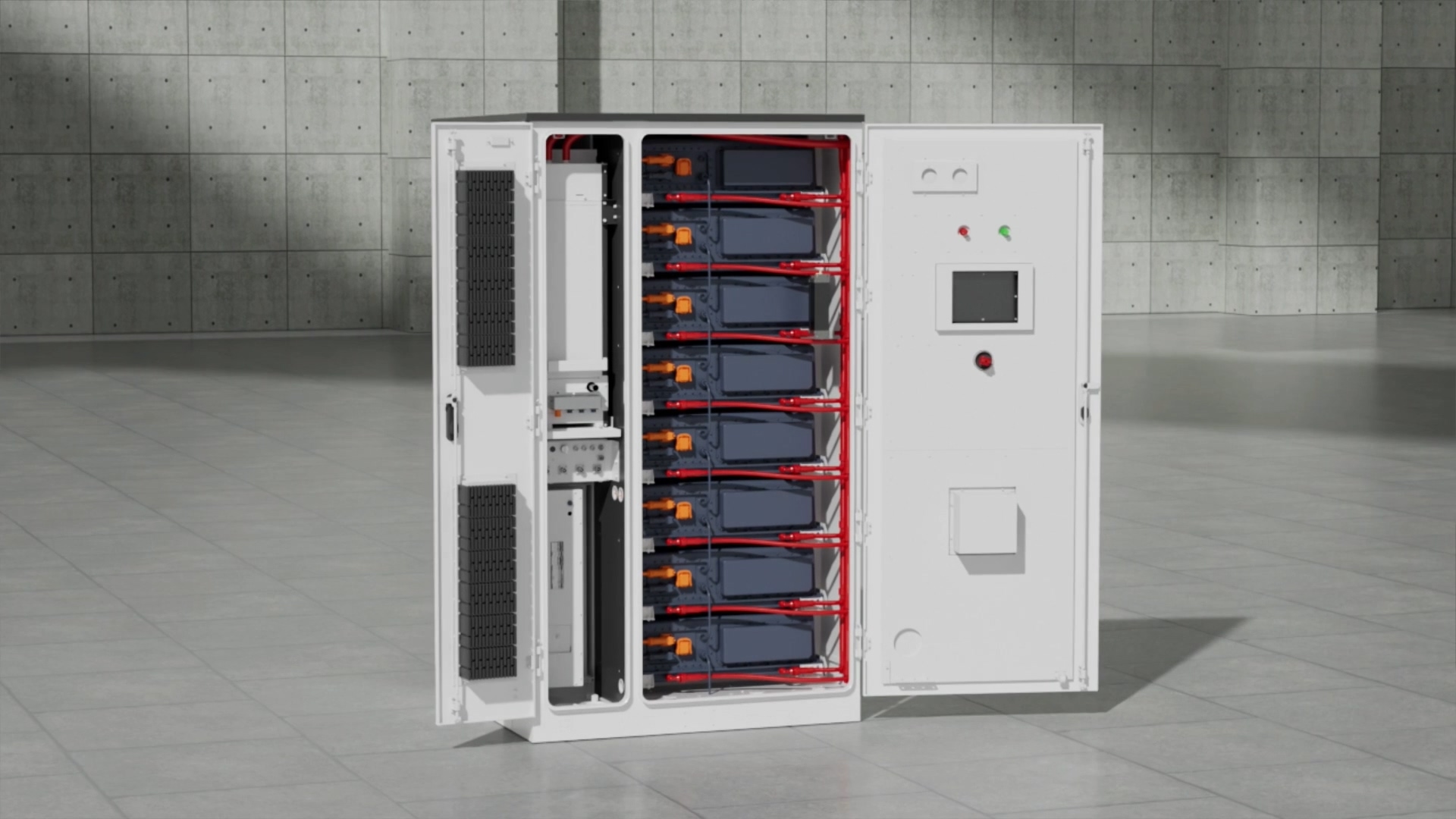 储能设备三维展示片